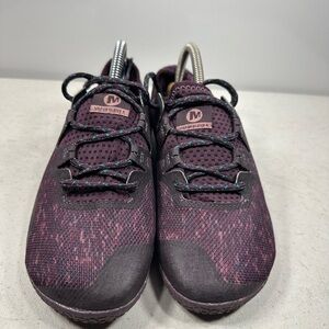 Merrell Vapor Glove 5 Shoes Women's Size 7,5 Burgundy Purple Barefoot j067250